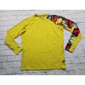 Lafroi Burst Compression Shirt MENS 2XL Long Sleeve Fish Graphic Rash Guard